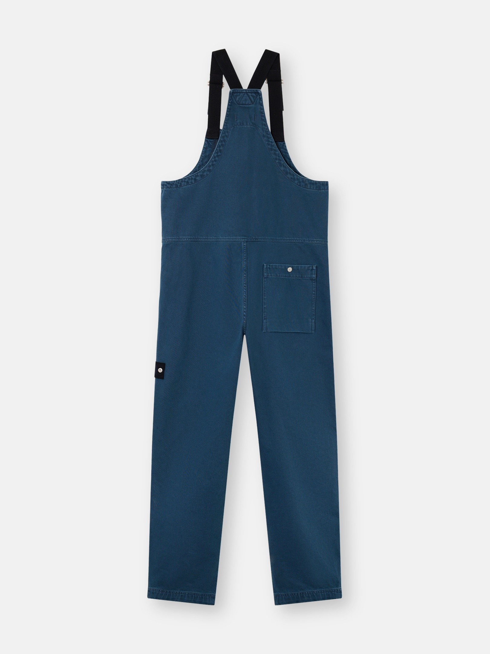 Indigo Loose-fit overalls with pockets F100001 LIGHT BULL DENIM