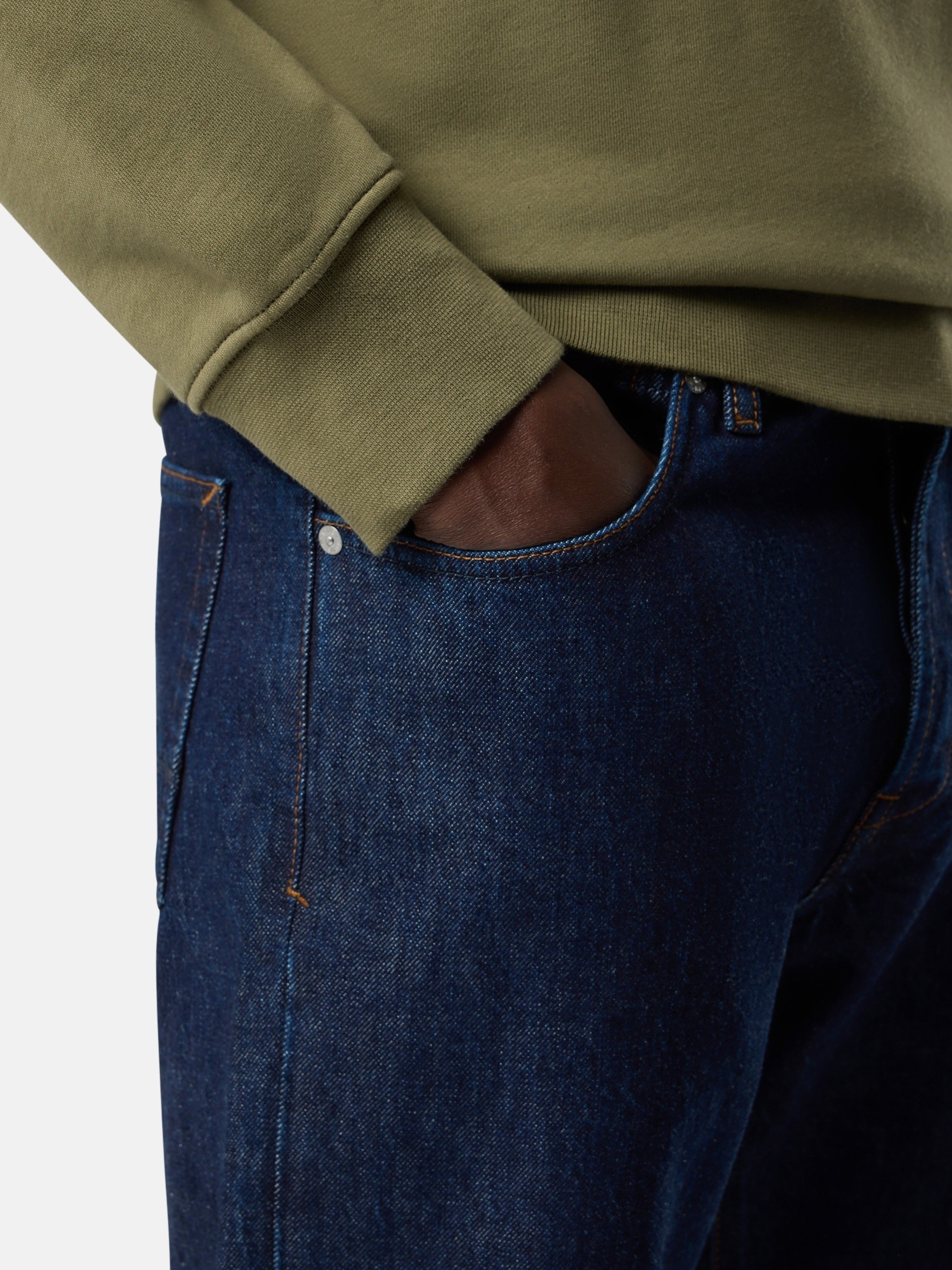 Blue Rinse Regular-straight-fit five-pocket jeans J100005 INDIGO 