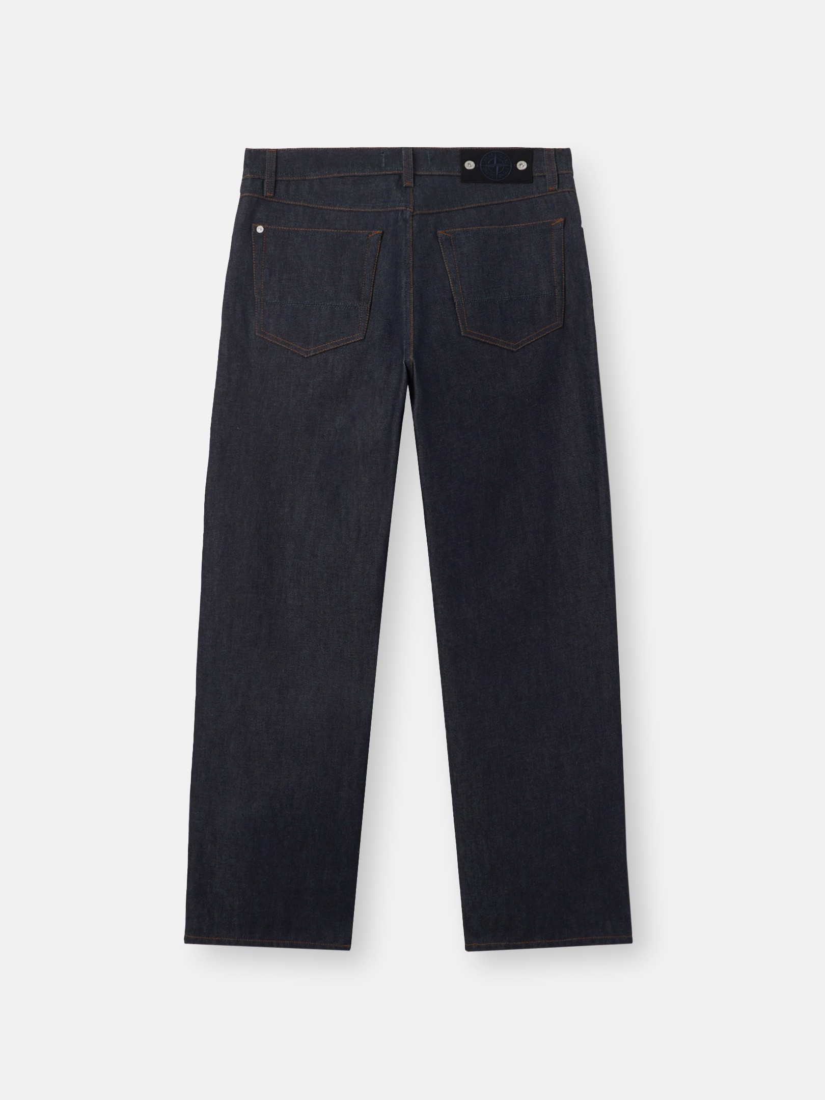 Blue Raw Loose-fit five-pocket jeans J100006 INDIGO DENIM-RAW 
