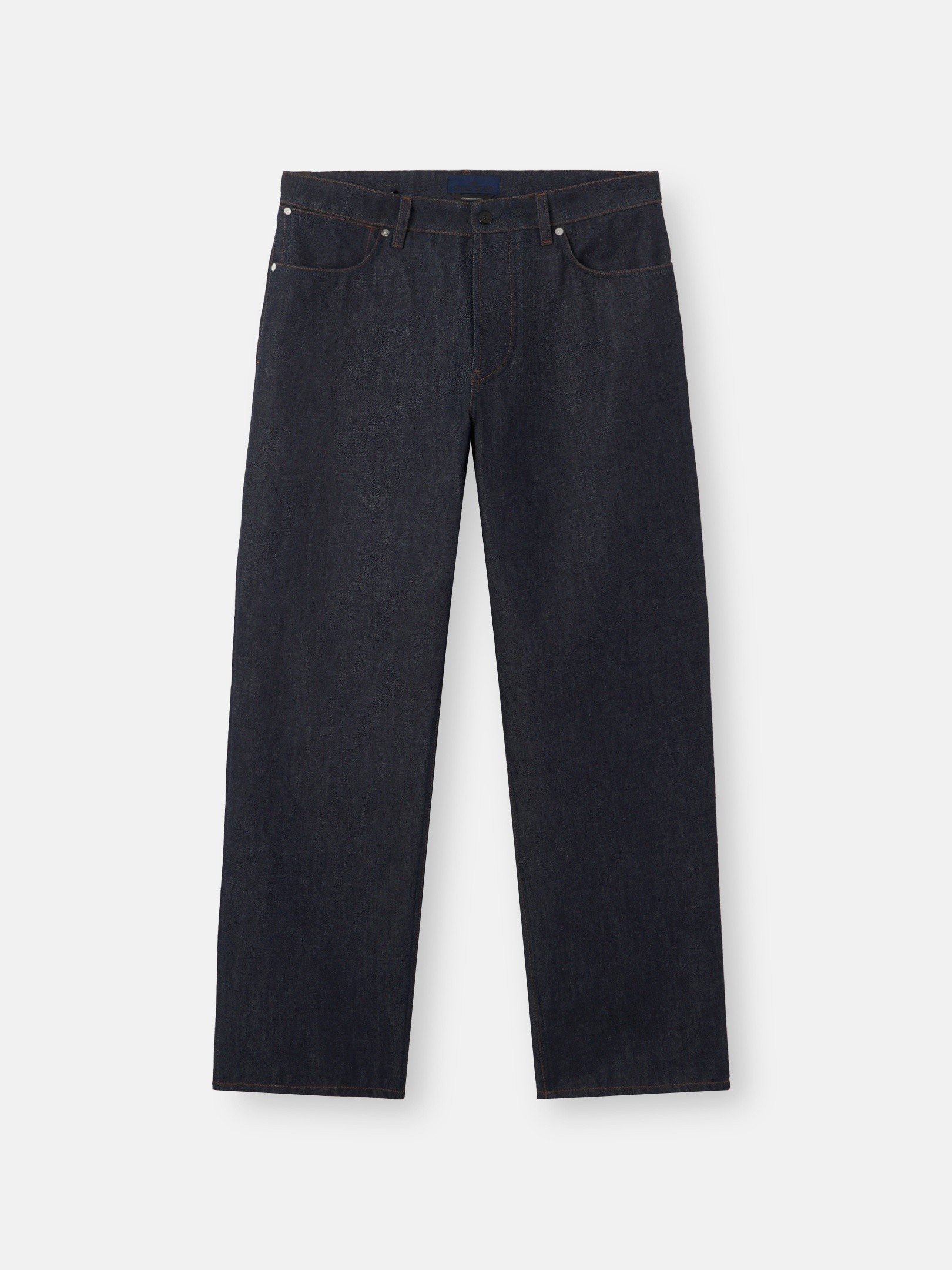 Blue Raw Five-Pocket-Jeans im Loose Fit J100006 INDIGO DENIM-RAW