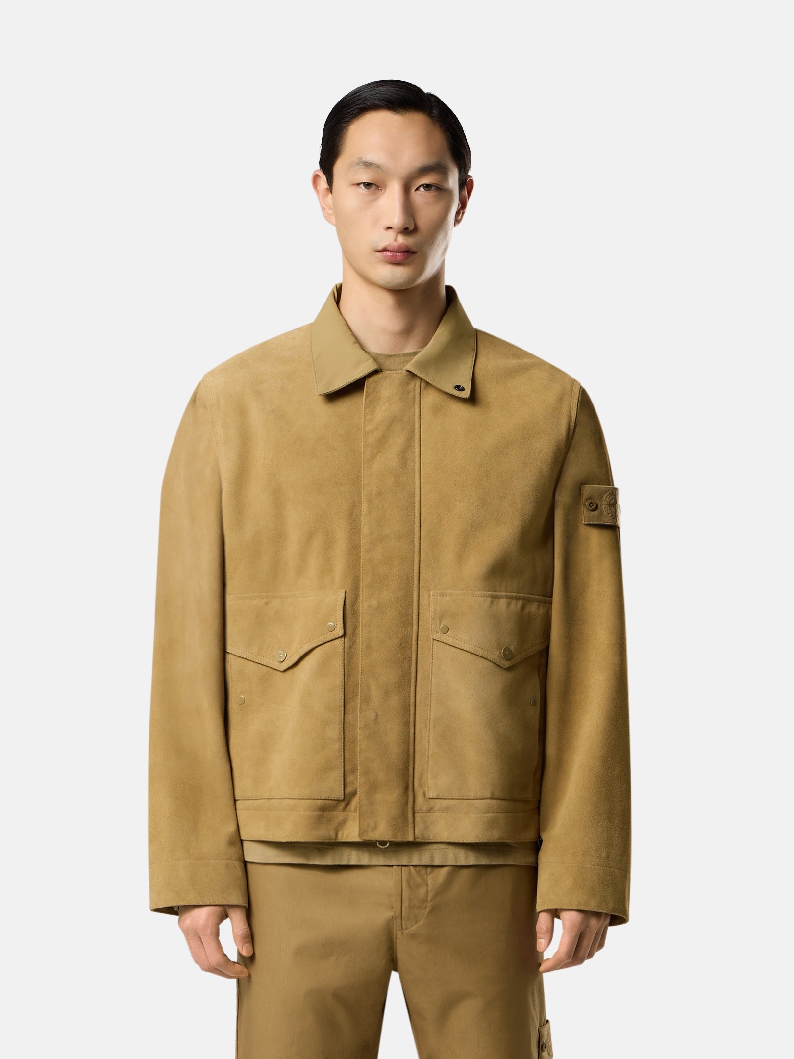 Stone Island Ghost: monochrome jackets, Pants & knitwear