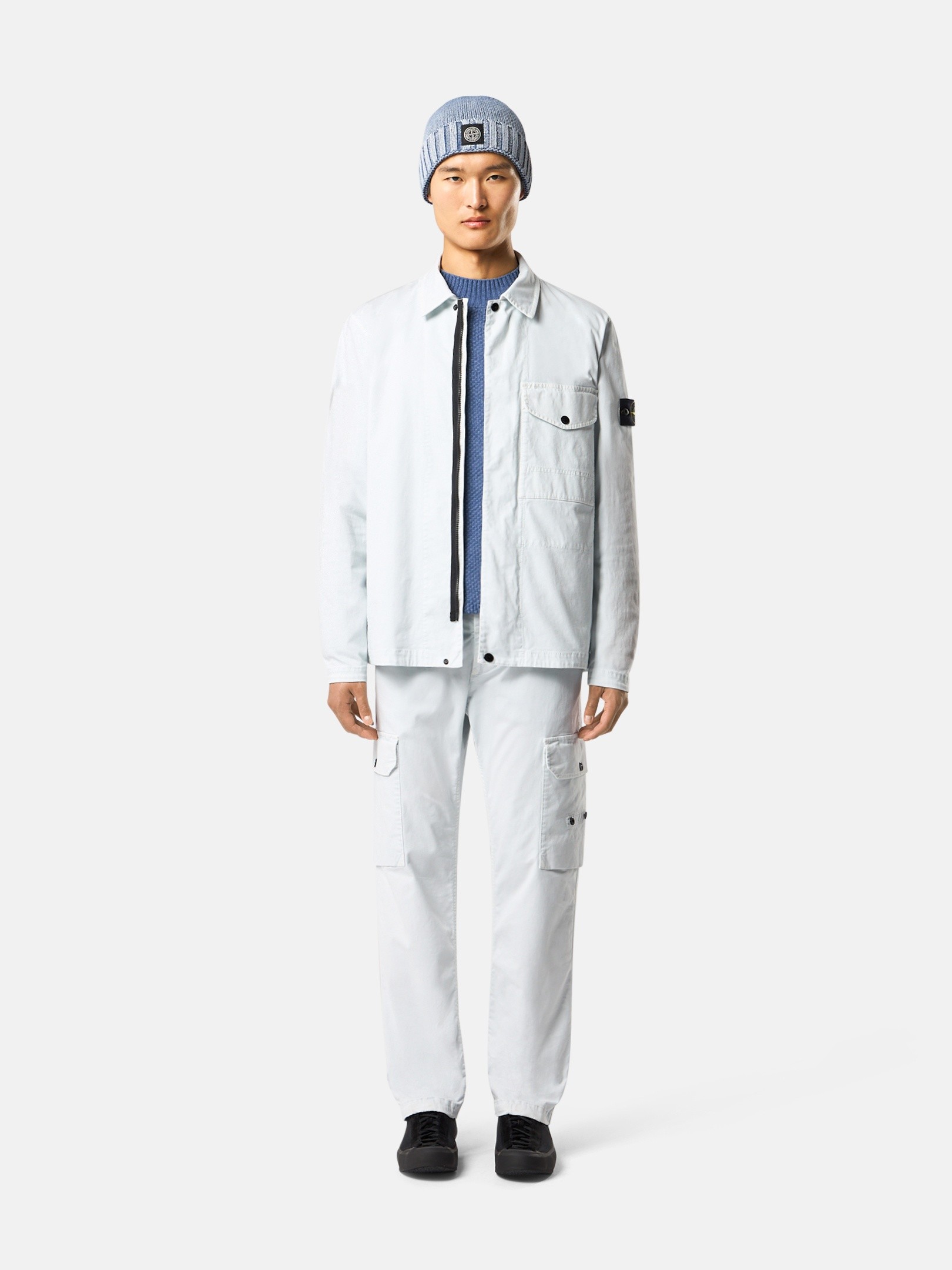 メンズ オーバーシャツ ウール/コットン | Stone Island 公式