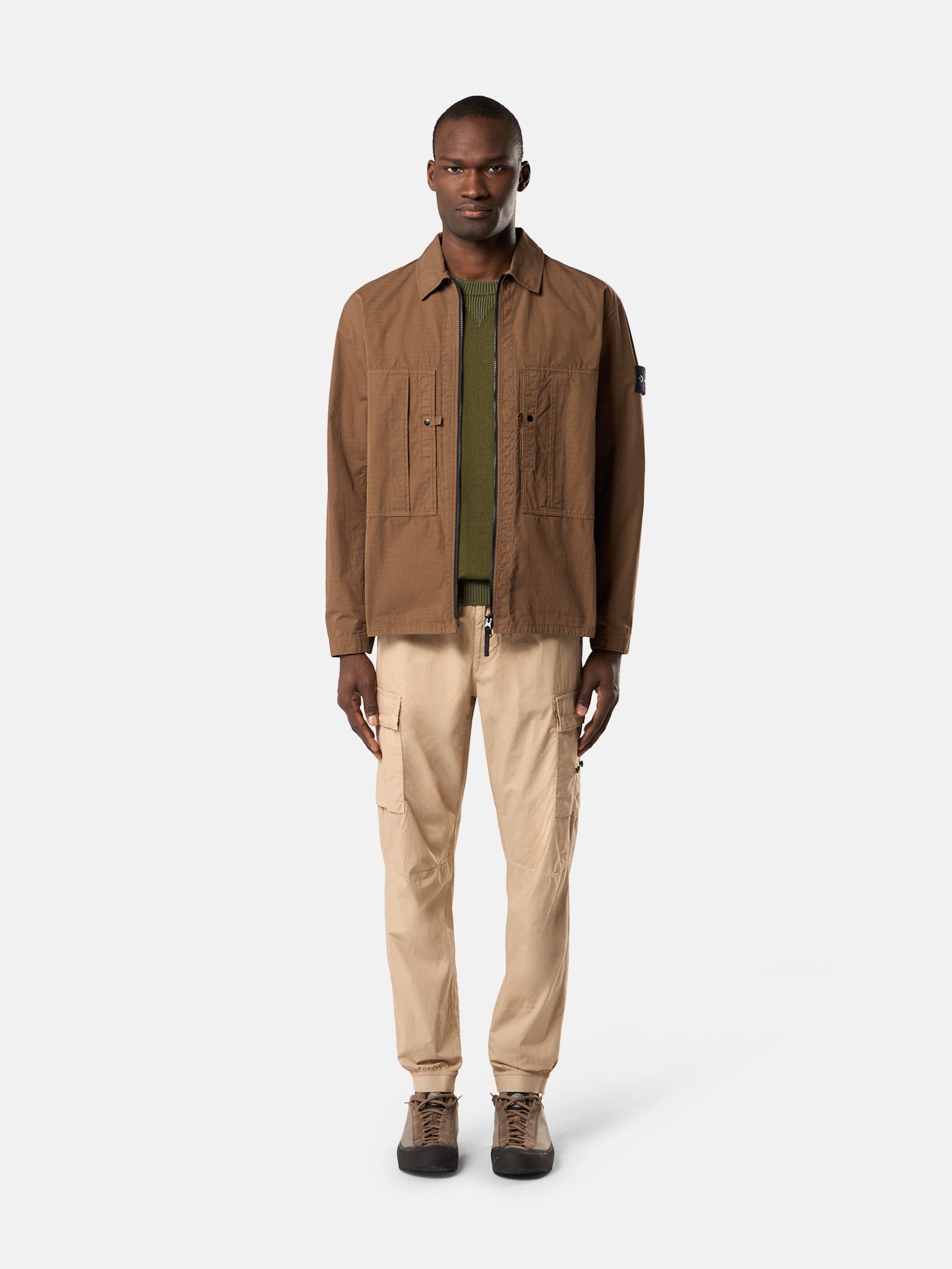 Men's overshirts, shirt jackets, long-sleeve shirts | Stone Island