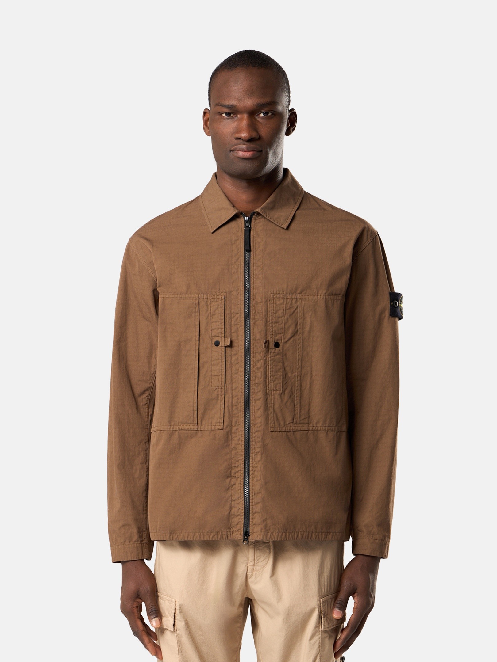 Men's overshirts, shirt jackets, long-sleeve shirts | Stone Island