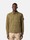 1200008 BRUSHED ORGANIC COTTON CANVAS 'OLD' EFFECT Verde Militare Stone Island