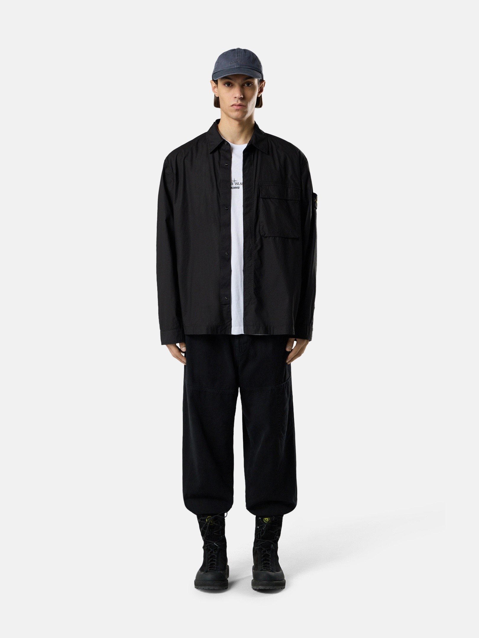 オーバーシャツ・シャツジャケット・メンズ | Stone Island