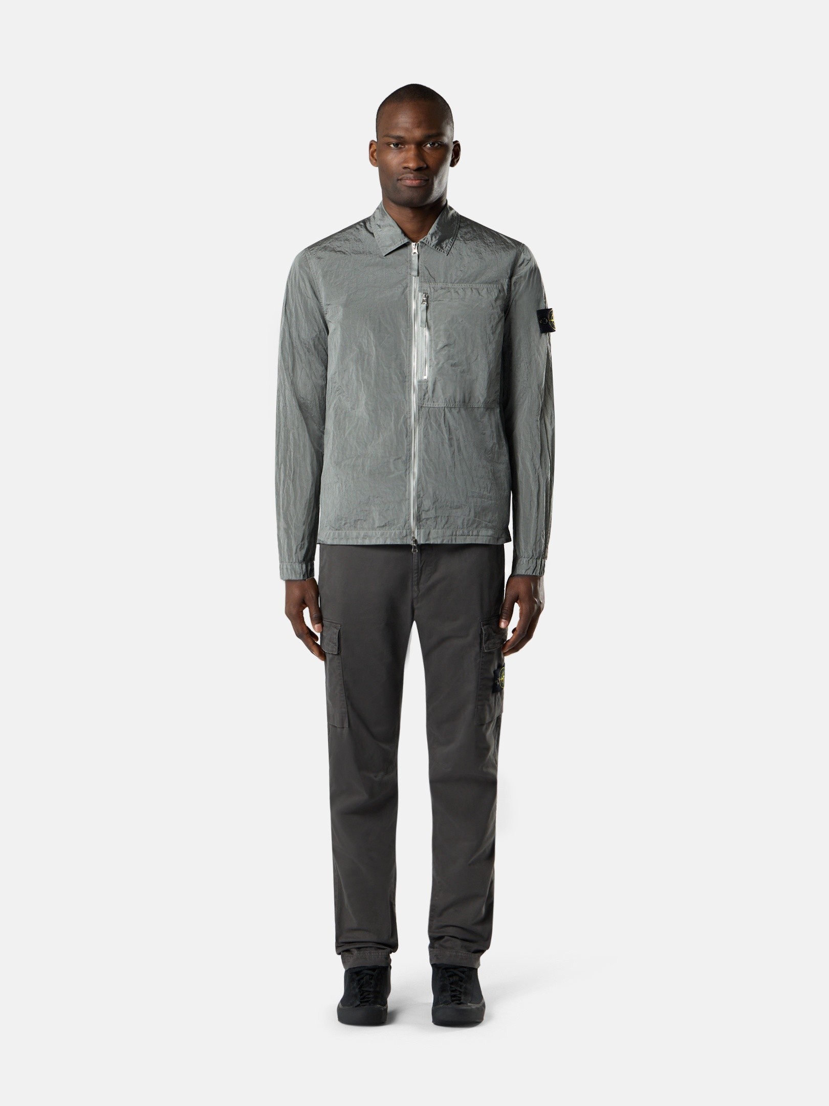 Men's overshirts, shirt jackets, long-sleeve shirts | Stone Island