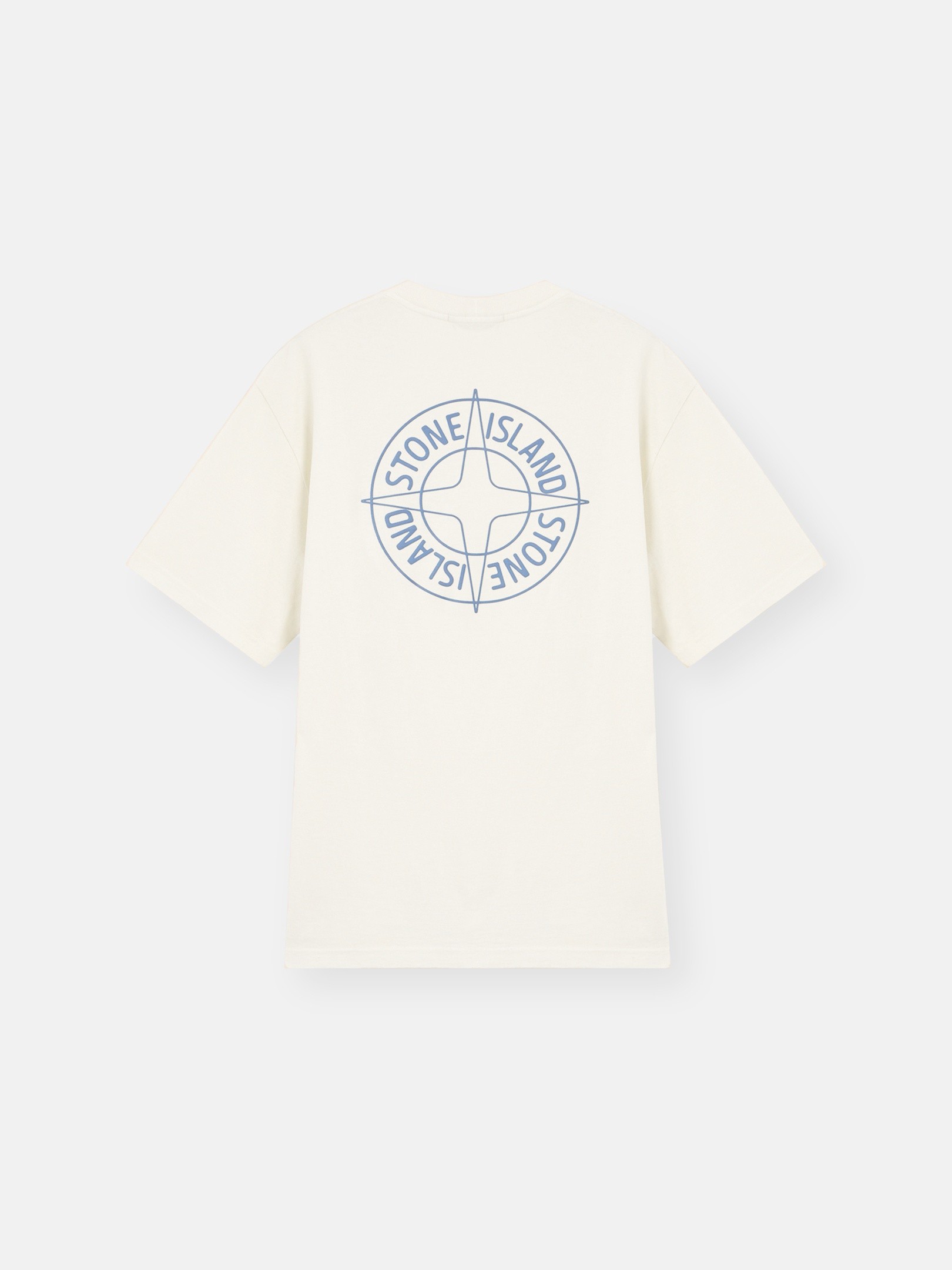 Ivory Regular-fit T-shirt with “Outline Compass” print 2100001 