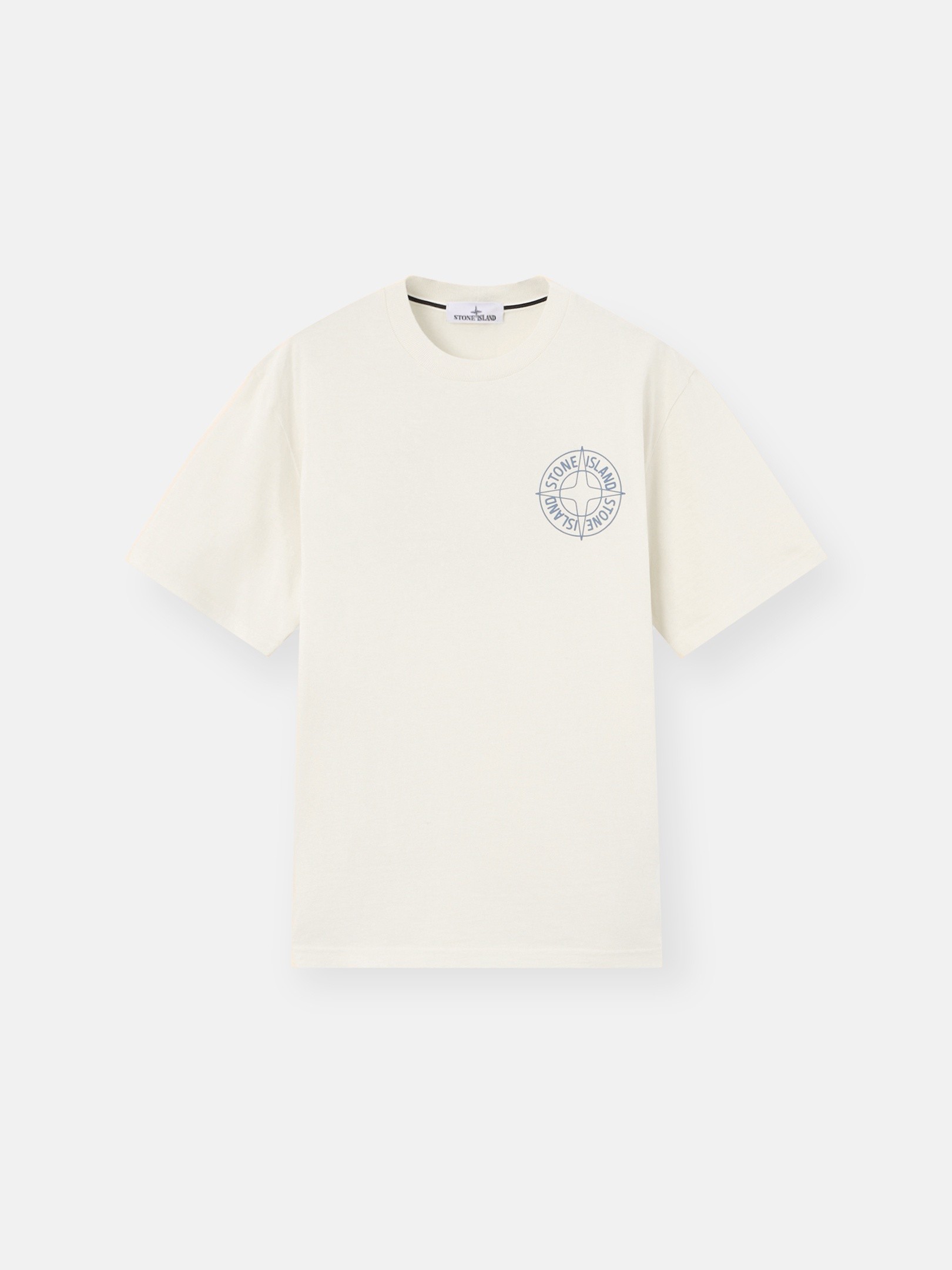 Ivory Regular-fit T-shirt with “Outline Compass” print 2100001