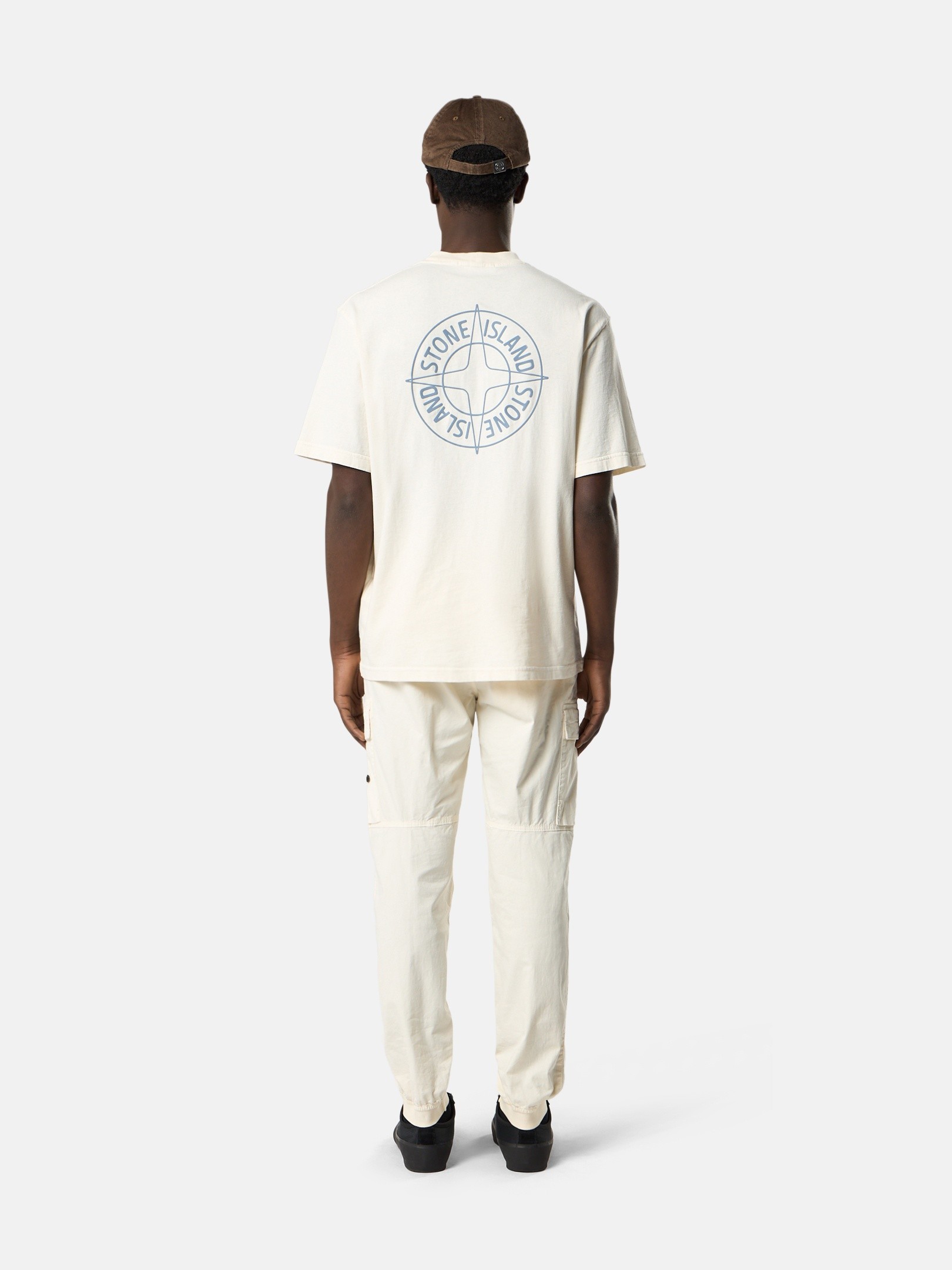 Ivory Regular-fit T-shirt with “Outline Compass” print 2100001