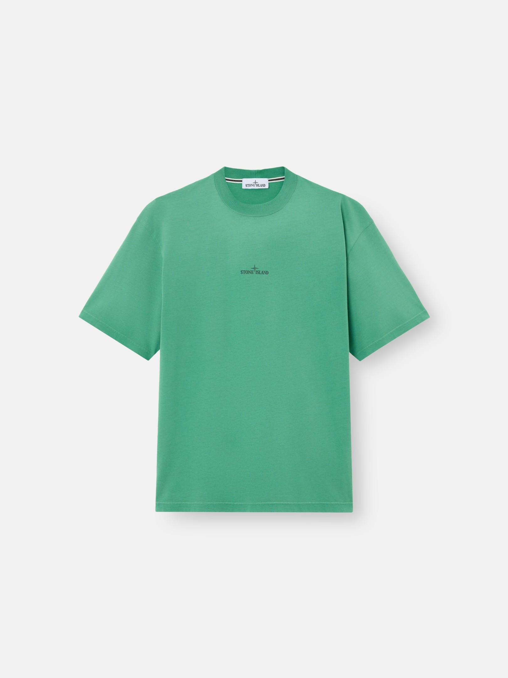 Malachite Regular-fit T-shirt with 'Lab' print 2100002 COMBED Malachite Regular-fit T-shirt with 'Lab' print 2100002 COMBED