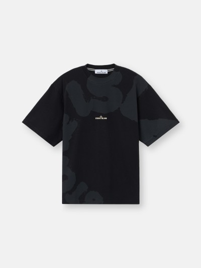 Black Regular-fit T-shirt with “Whirlwind Type” print 2100002