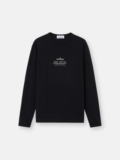 アウトレットストアは STONE ISLAND ロングスリーブ スリムフィット