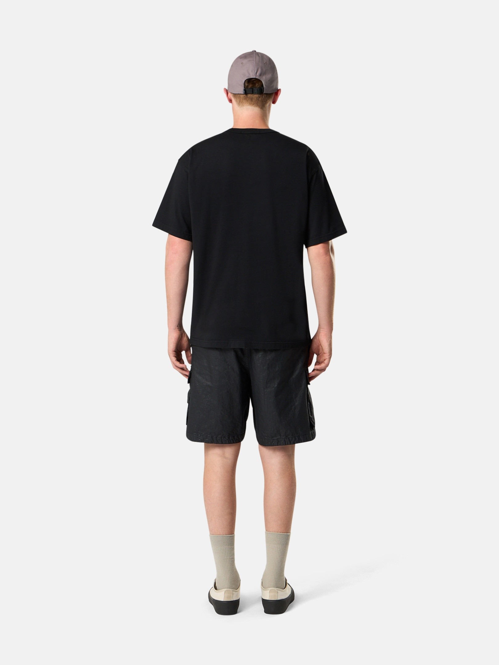 Black Regular-fit T-shirt with chest pocket 2100004 COMBED ORGANIC