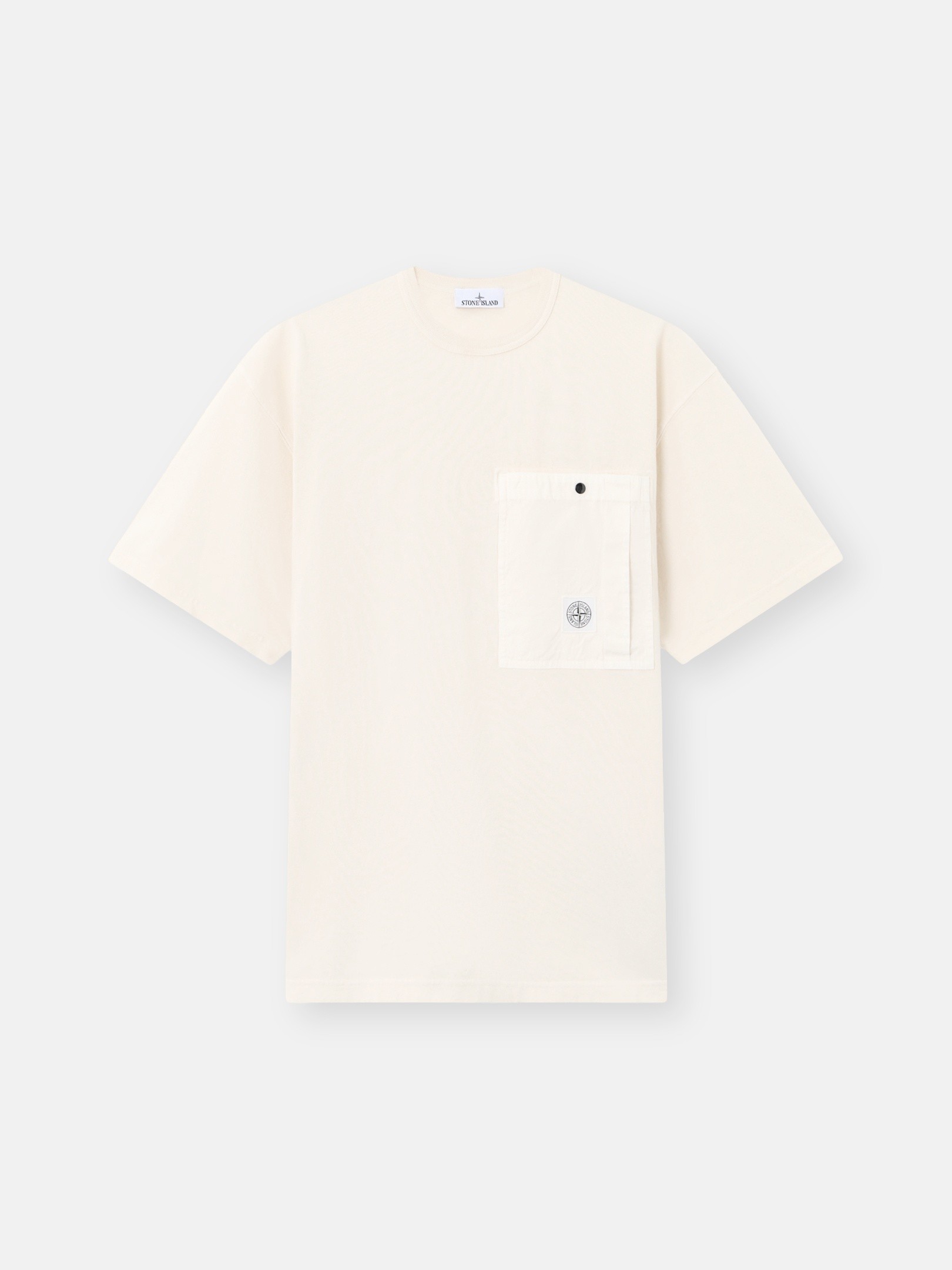 アイボリー レギュラーフィット Tシャツ チェストポケット 2100004