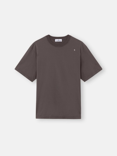 チャコールグレー レギュラーフィット Tシャツ オーバーロックシーム