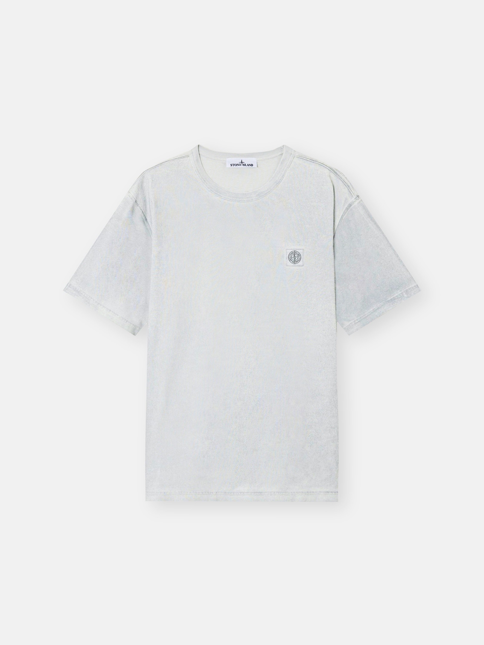 Sky Blue Regular-fit T-shirt with Compass logo 2100013 COMBED