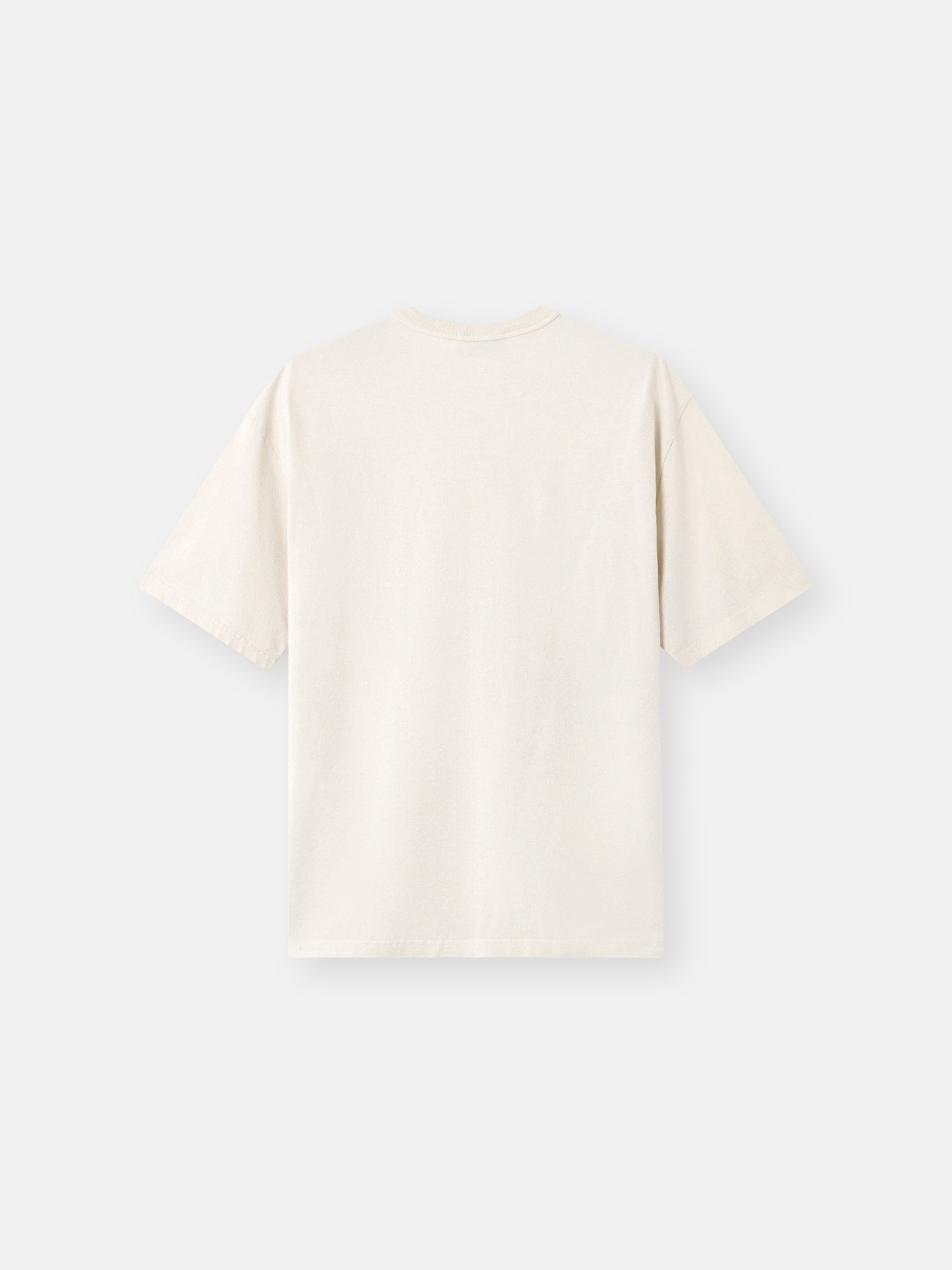 Ivory Oversized-fit T-shirt with raised Stone Island Marina print
