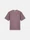 undefined 2100020 COMBED ORGANIC COTTON JERSEY 'OLD EFFECT' Purple Gray Stone Island
