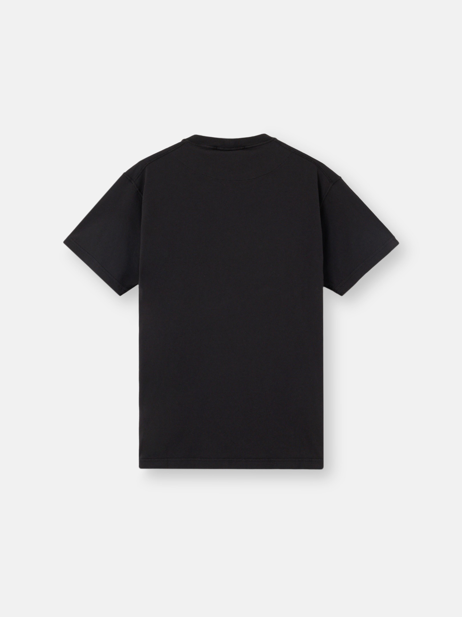ブラック スリムフィット Tシャツ Compassパッチ 2100026 ORGANIC