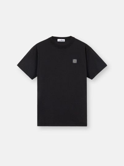 ブラック スリムフィット Tシャツ Compassパッチ 2100026 ORGANIC