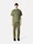 2100030 COMBED ORGANIC COTTON JERSEY Military Green Stone Island