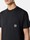 2100032 ORGANIC COTTON JERSEY 'FISSATO' EFFECT Negro Stone Island