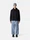 2100032 ORGANIC COTTON JERSEY 'FISSATO' EFFECT Black Stone Island