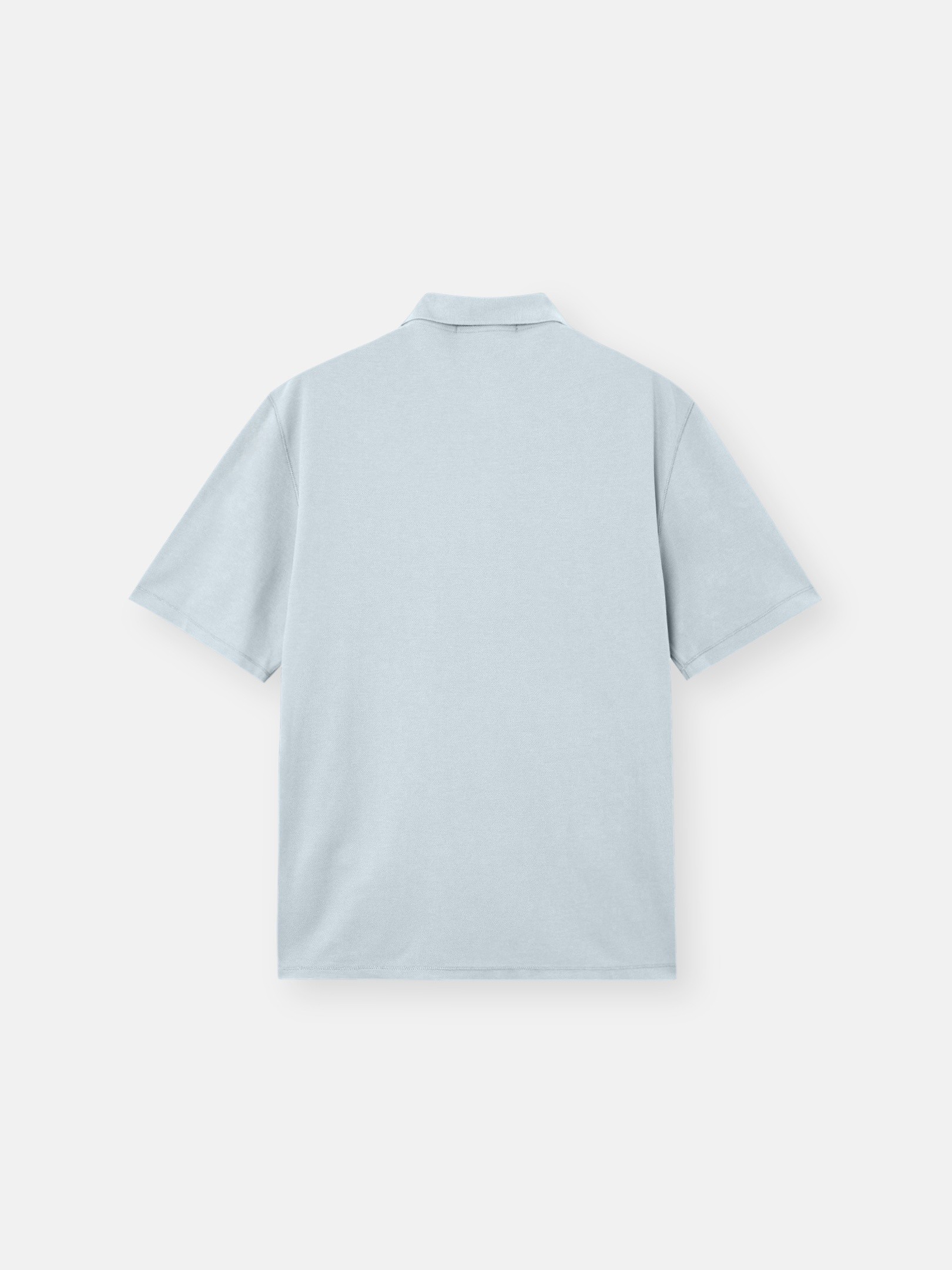 shirt polo Stone や*ー様 archive Polo-Shirt Piqué Elastane Cotton Organic 22002SC ISLAND STONE トップス