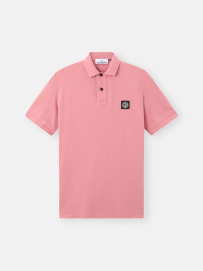 Oleander Slim-fit short-sleeve polo with Compass patch 2200008