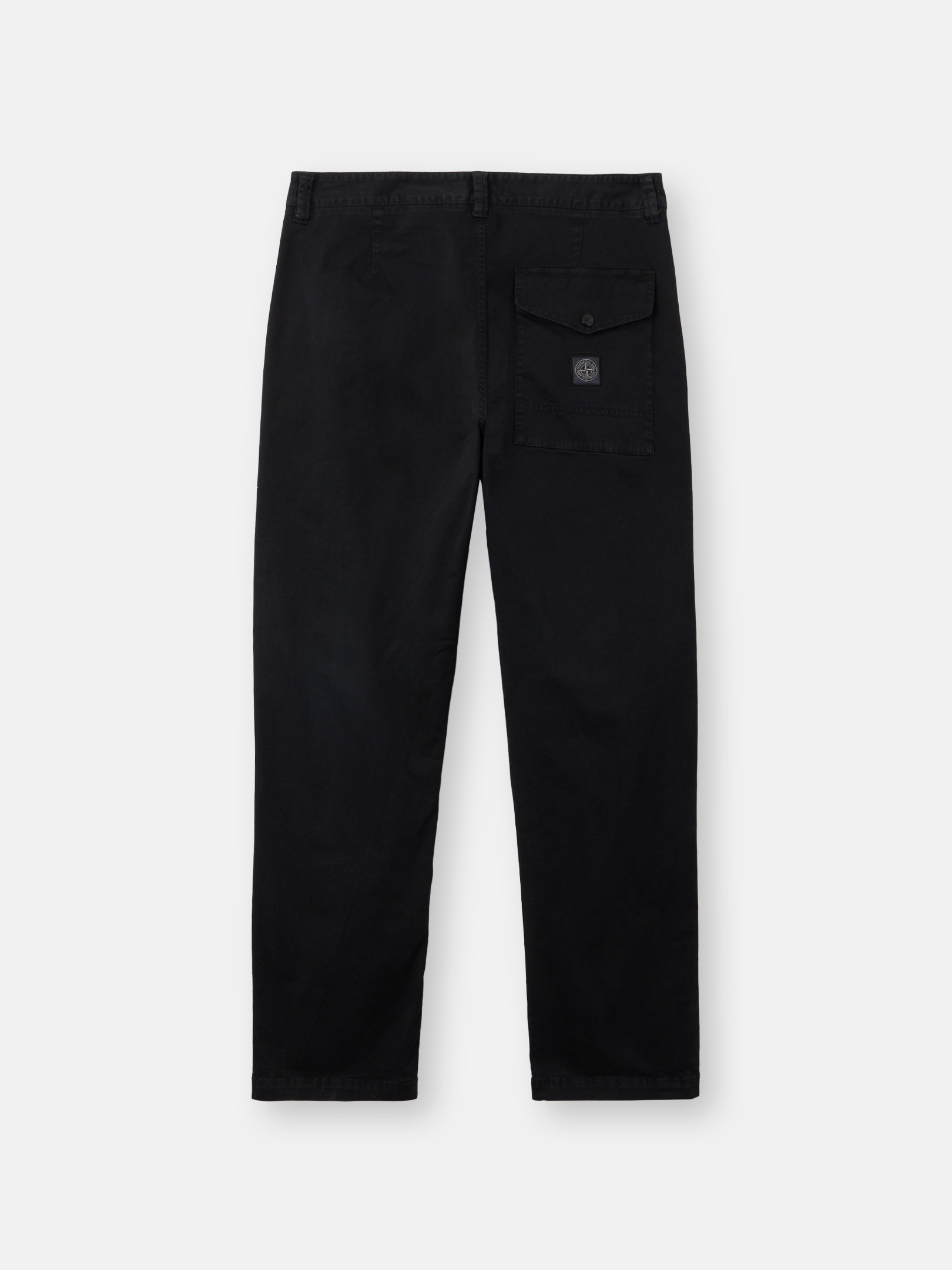 Black Regular-fit fatigue trousers with pockets 3100003 ORGANIC 