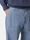 3100010 ORGANIC COTTON STRETCH BROKEN TWILL 'OLD' EFFECT Avio Blue Stone Island