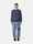 3100010 ORGANIC COTTON STRETCH BROKEN TWILL 'OLD' EFFECT Avio Blue Stone Island