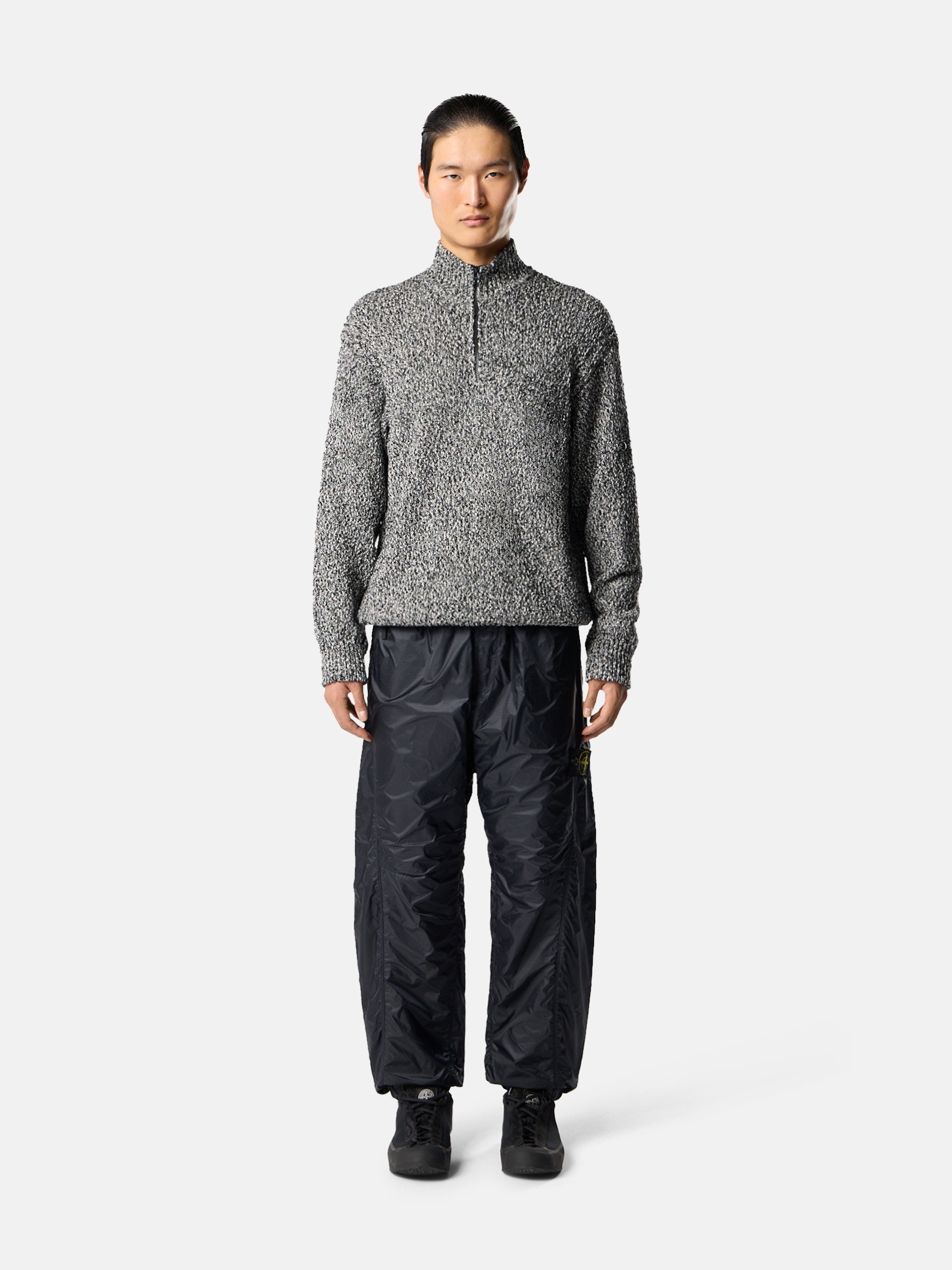 Navy Blue Loose-fit tear-resistant technical pants 3100028 LIGHT 