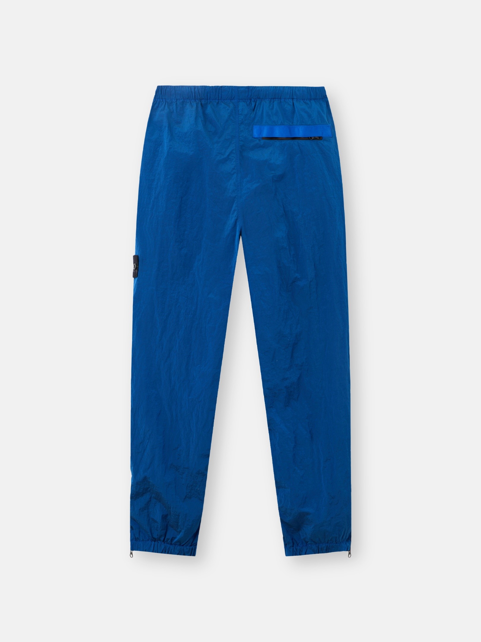 Bright Blue Regular-fit sweatpants with zipper cuffs 3100035 NYLON 