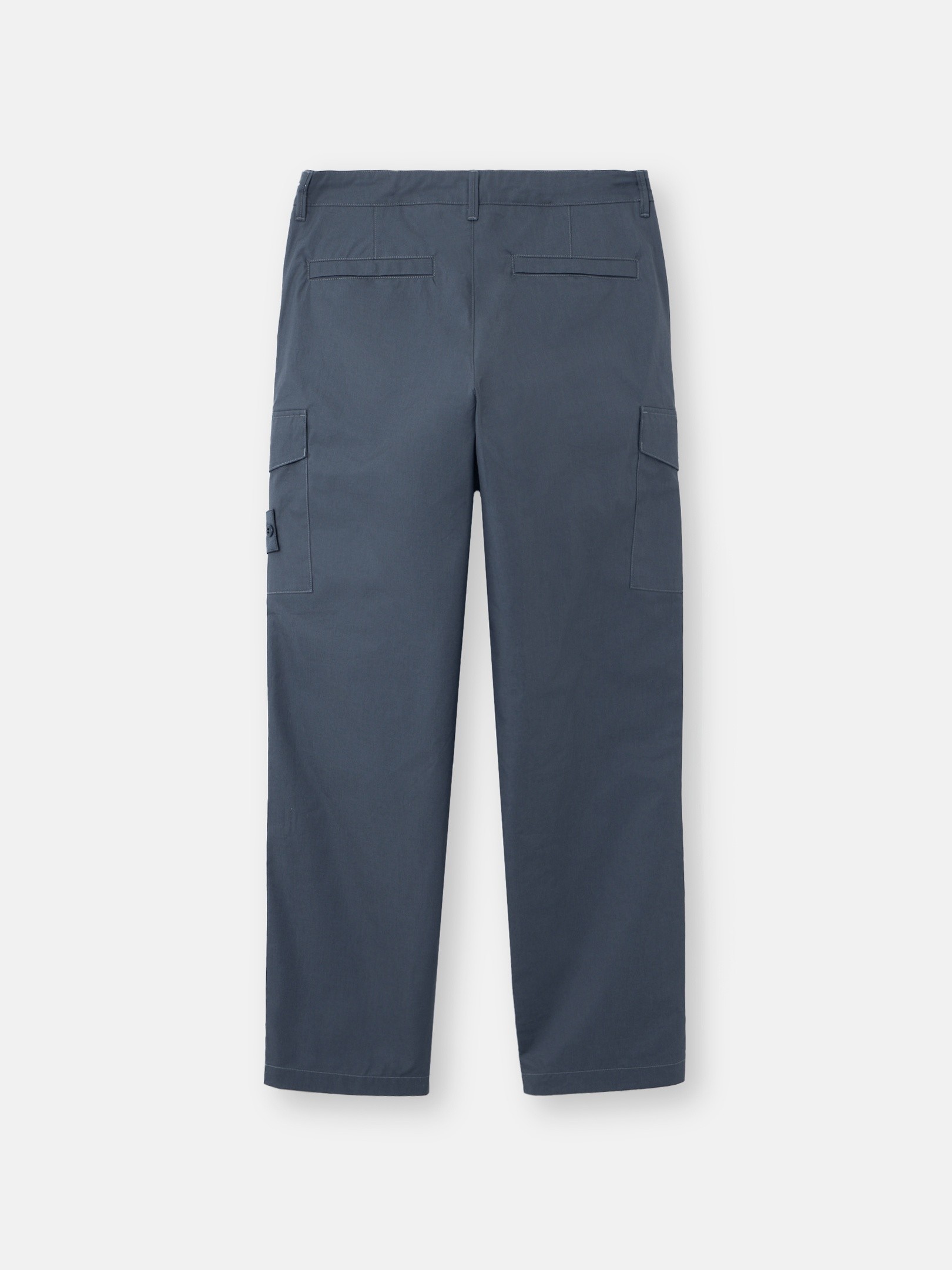 Slate Blue Windproof and breathable regular-fit cargo pants 