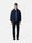 3100051 ORGANIC COTTON STRETCH BROKEN TWILL 'OLD' EFFECT Meeresblau Stone Island