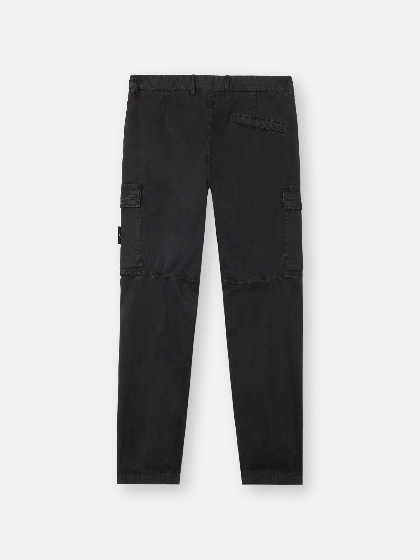 Black Regular-tapered-fit cargo pants with zipper pockets 3100051