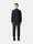 3100051 ORGANIC COTTON STRETCH BROKEN TWILL 'OLD' EFFECT Noir Stone Island