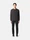3100052 ORGANIC COTTON STRETCH BROKEN TWILL 'OLD' EFFECT Black Stone Island