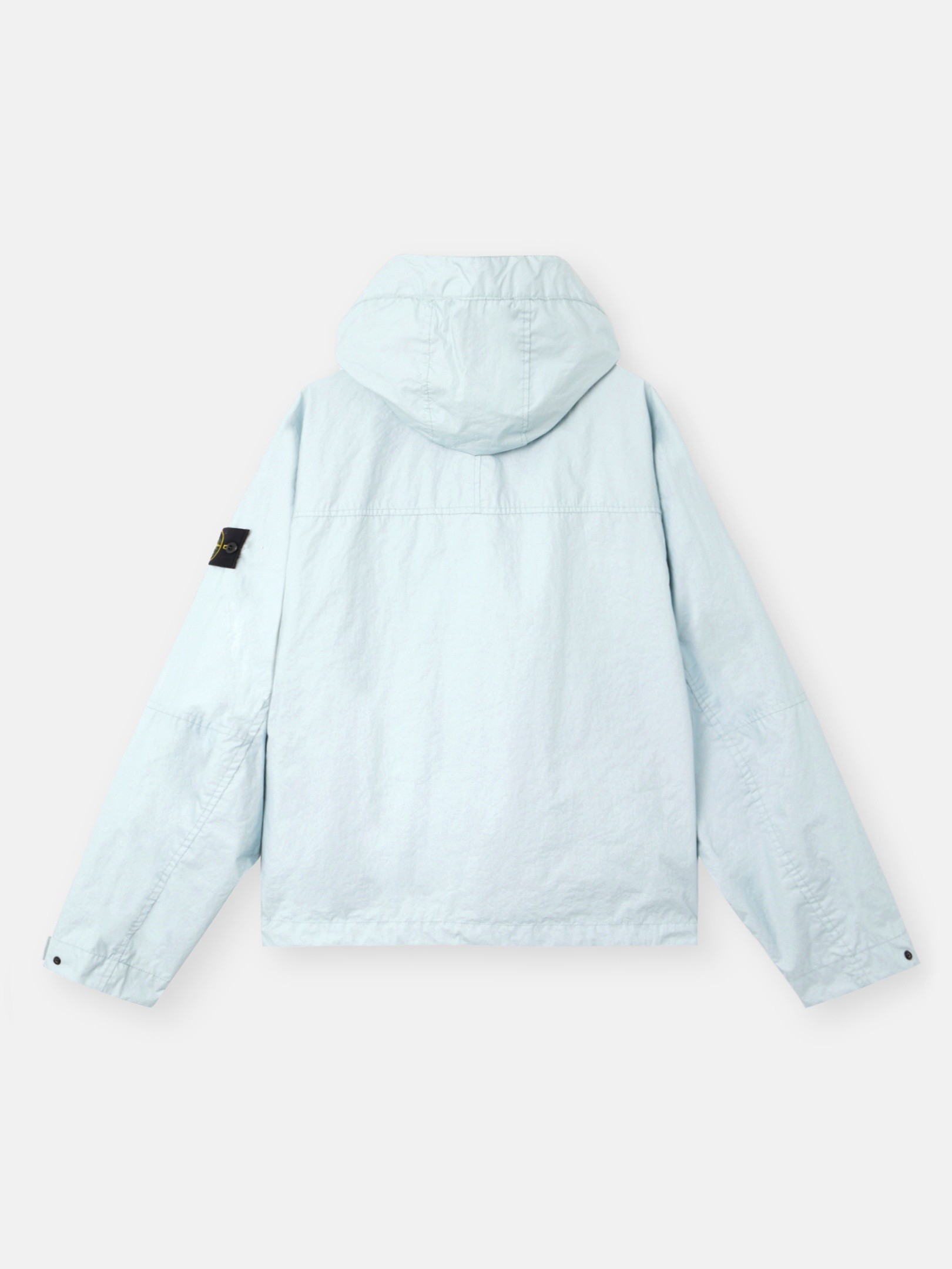 「最終価格」STONE  MEMBRANA 3L TC ホワイト スカイブルー フード付きジャケット 耐水性メンブレン 4100004