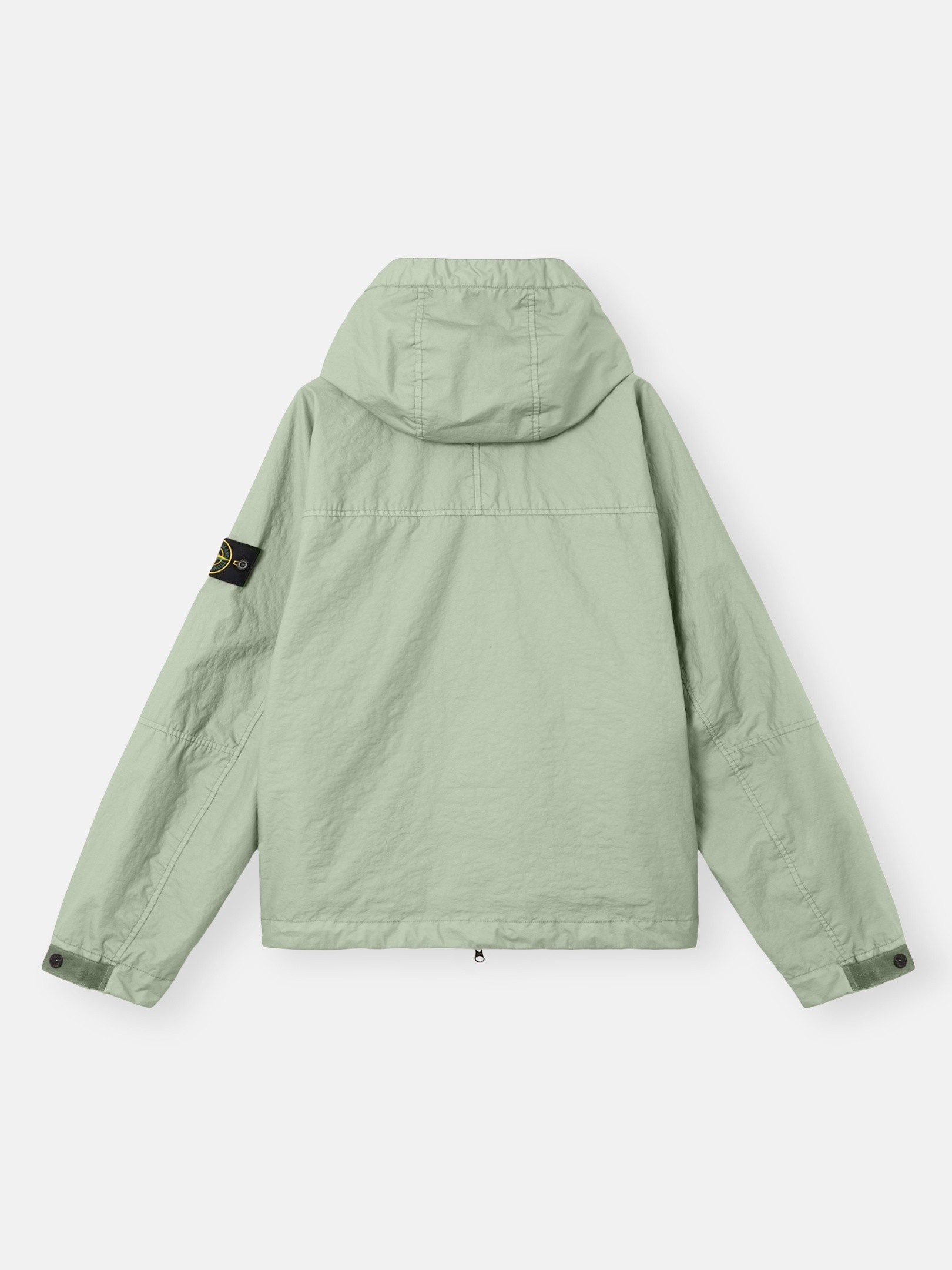 セージグリーン フード付きジャケット 耐水性メンブレン 4100004
