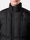 4100017 SEAM FADED LIGHT NYLON TELA ブラック Stone Island