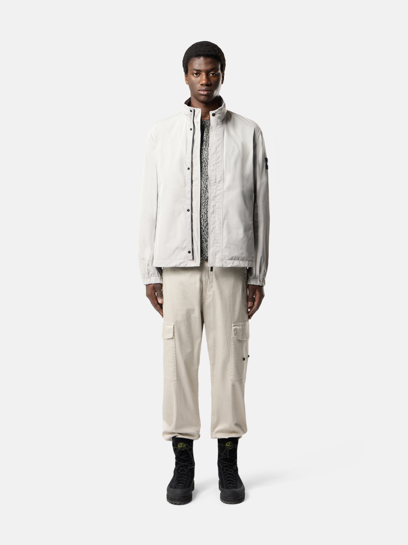 ジャケット・アウター Stone  Stand up Collar Jacket Stone Island Stand up Collar Jacket