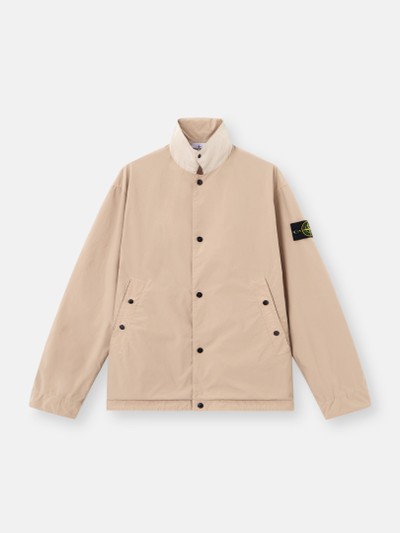 Stone  ベージュ ジャケット Desert Coach jacket with anti-drop 4100041 LIGHT COMPACT TOUCH