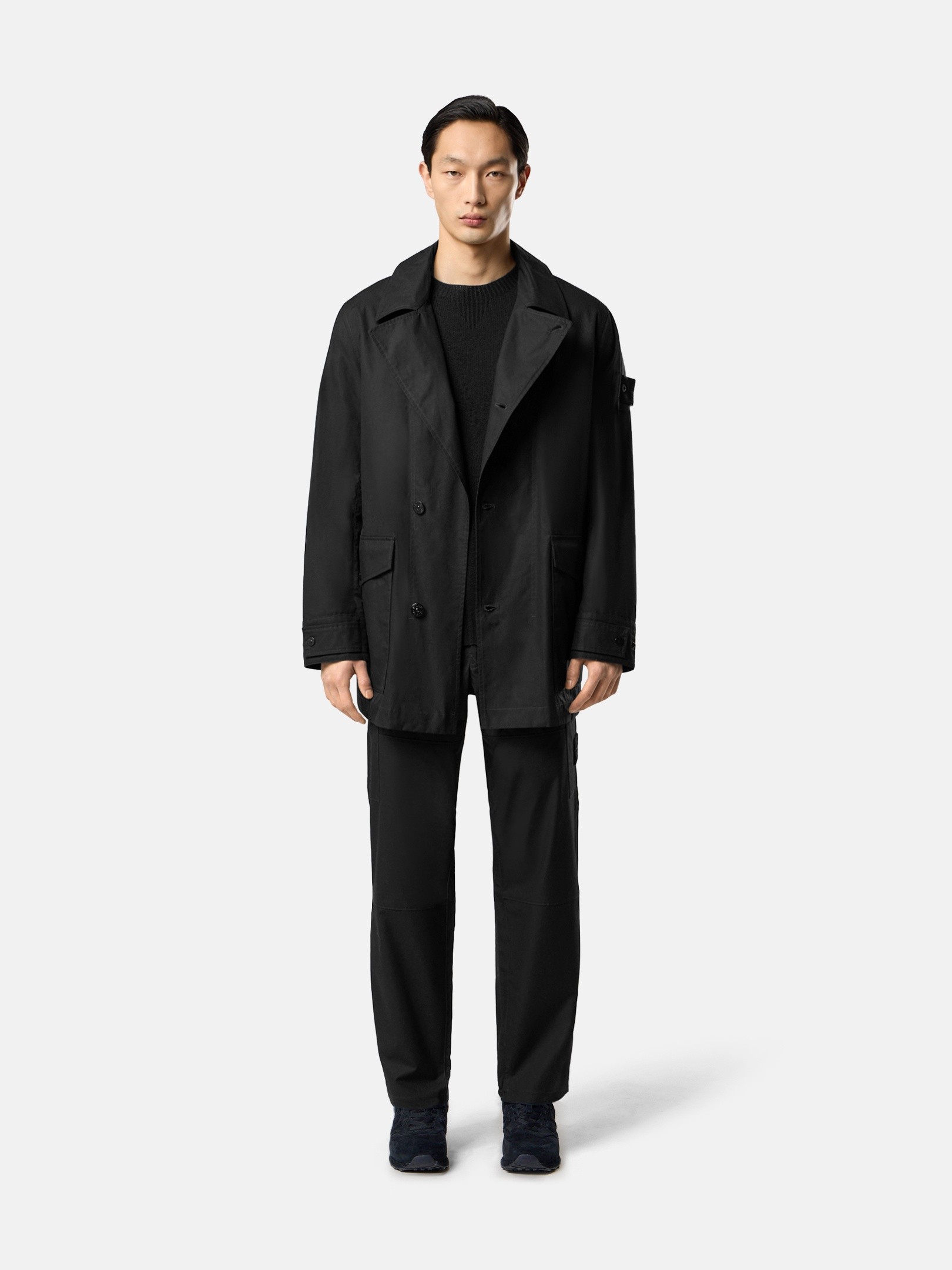 STONE  GHOST PIECE カバーオールジャケット Stone Island Ghost Piece David-TC Short Parka - DeeCee style