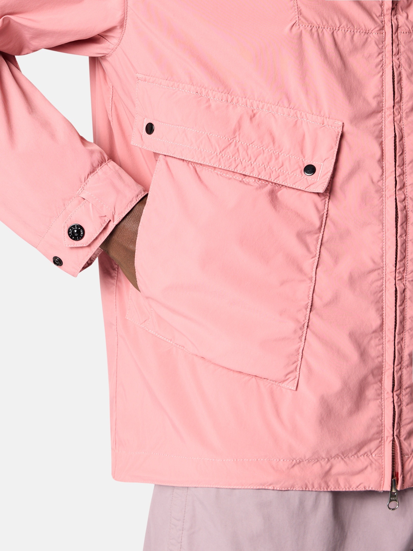 Oleander Hooded jacket with anti-drop 4100052 LIGHT COMPACT TOUCH