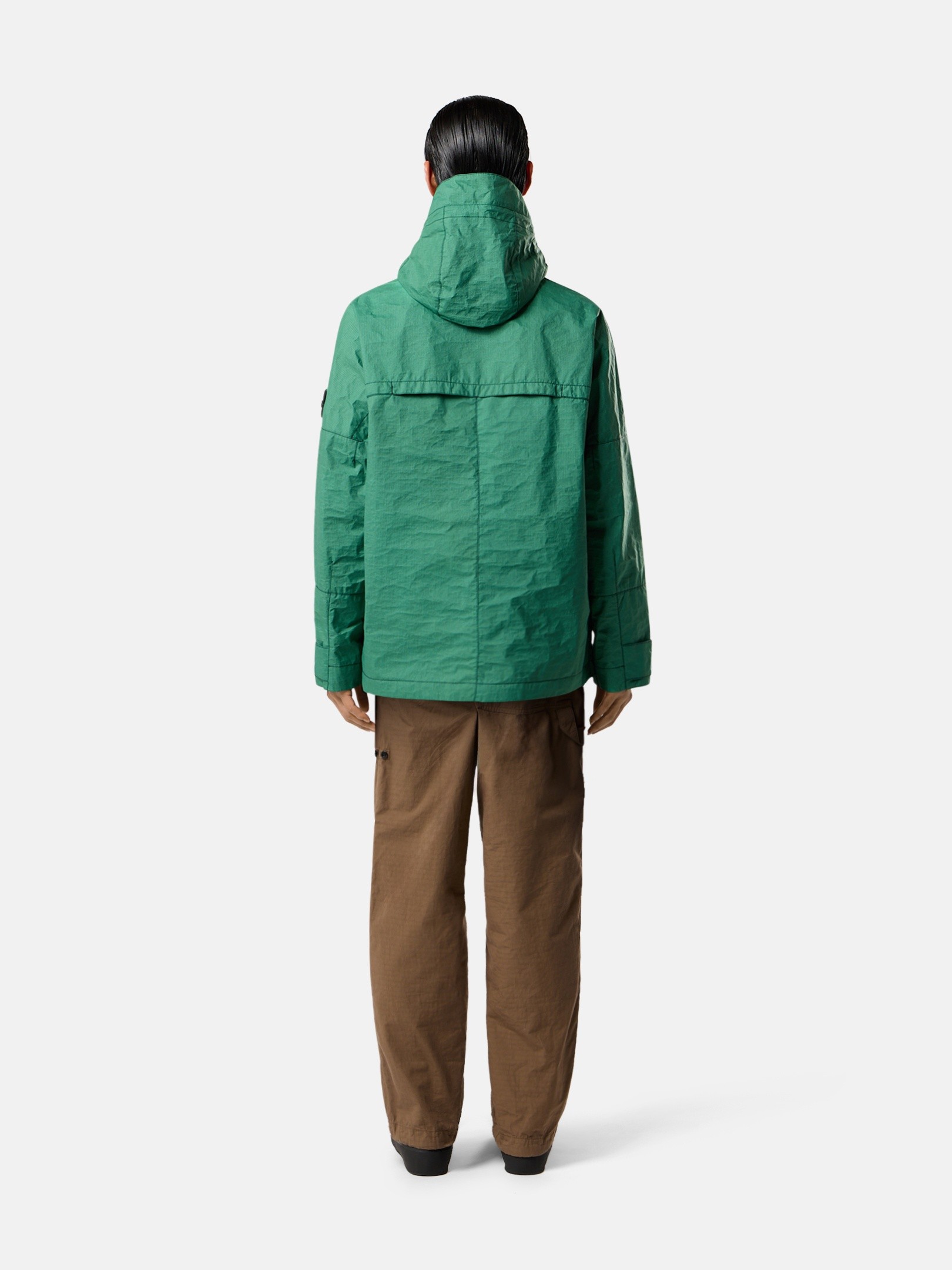 Malachite Hooded jacket with ventilation flaps 4100061 METAL