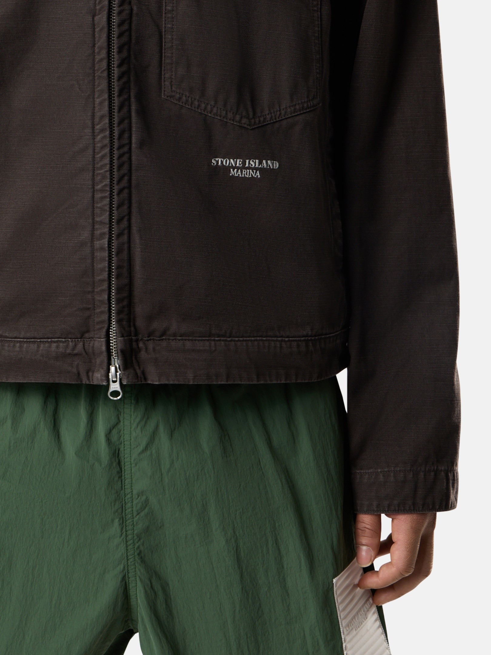 リードグレー コーチジャケット 撥水加工 4100074 SLUB COTTON BATAVIA 
