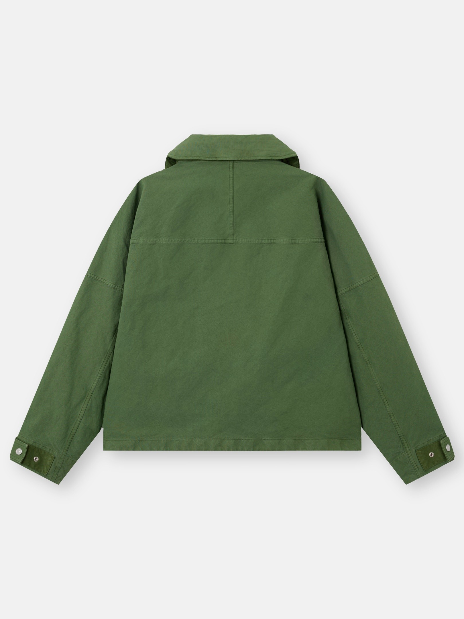 Quartz Green Coach jacket with anti-drop 4100075 NYCO PANAMA-TC_S